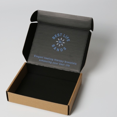 comprar Caixa de correio corrugada de papel kraft para jóias e presentes online manufacture