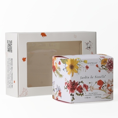 comprar Caixa de embalagem de papel de janela PET para sabão, Caixa de presente de papel colorido online manufacture