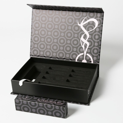 comprar Caixa de presente magnética dobrável para perfumes Logotipo personalizado Caixas de embalagem Inserto de esponja online manufacture