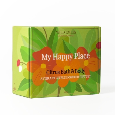 comprar Caixa de embalagem de papel de lado duplo Caixa de cartão de marfim verde para chocolate Pantone CMYK online manufacture
