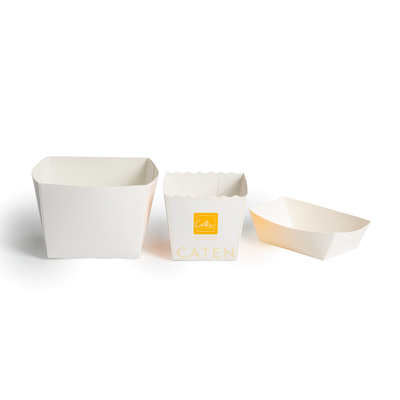 comprar Caixa de embalagem de alimentos inovadora reciclável com papel laminado de papel de coleta online manufacture