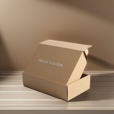 comprar Caixa de correio de cartão de papel corrugado Kraft para compras comerciais e embalagens de perfumes online manufacture