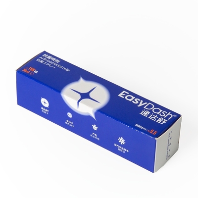 comprar Caixa de extremo de espessura personalizada para embalagens de spray antibacteriano Impressão a cores CMYK online manufacture