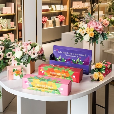 comprar Caixa de presente de papel personalizado Impressão de lado duplo Arte revestida Skin CareTuck Caixa de papel final para vapor online manufacture