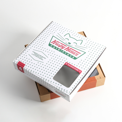 comprar Caixas de pizza onduladas Caixas de cartão de estilo pizza para produtos seguros e rápidos online manufacture