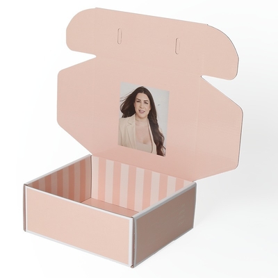 Caixa de transporte de papelão personalizável para transporte seguro e protegido