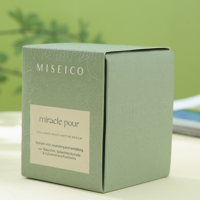 Caixa de cartão personalizada para penteados de visão de marca privada e frasco de spray de perfume