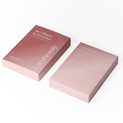 OEM Logotipo Tuck End Impressão de Caixa de Embalagem de Papel Com CMYK 4 Color Offset Printing