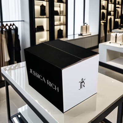 Logotipo personalizado Impressão de embalagens de perfumes Caixas de cartão corrugado