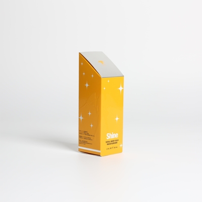 Revestimento UV personalizado profissional elegante papel revestido caixa de presente cosmético com fechamento e impressão de logotipo personalizado