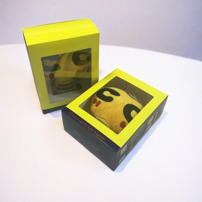 CMYK 4 cores Offset Impressão Reverso Tuck Box Com Janela E fechamento de flaps magnéticos